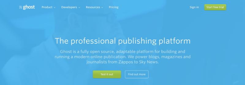 Ghost for Dedicated Bloggers